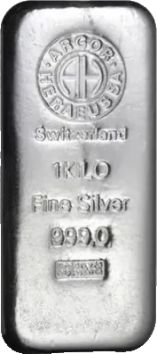 1 kg silver bar